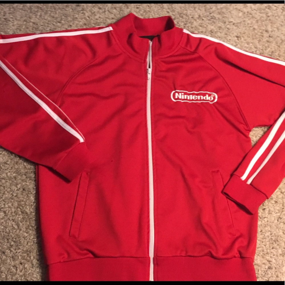 Nintendo Exclusive Womens Track Coat Full Zip S/P